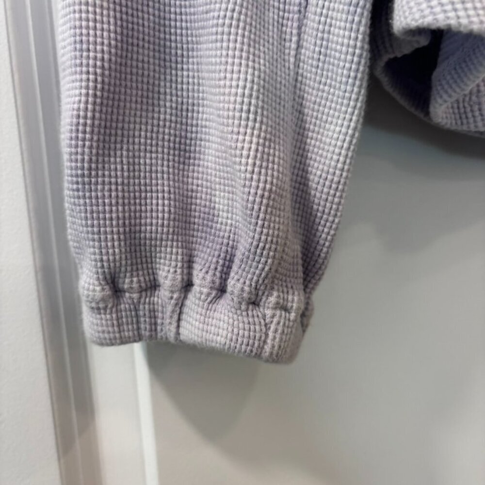 Madewell MWL Waffle Half-Zip Shirttail Sweatshirt in Tie-Dye - Picture 8 of 11